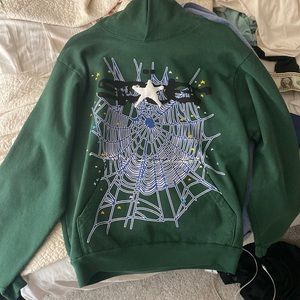 Green sp5dee hoodie new